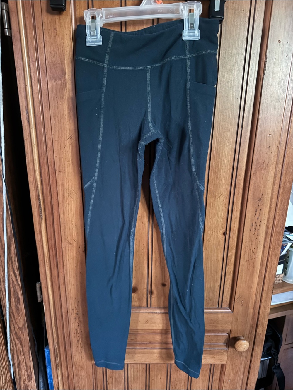 Athleta Girl High-Rise Performance Leggings - Teal Blue